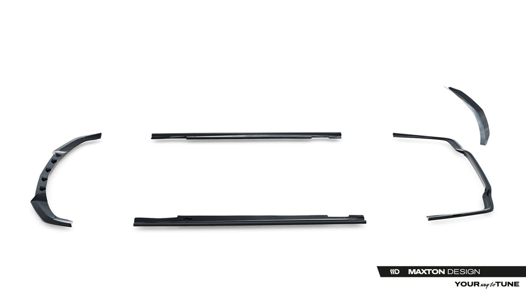 Maxton Design Set Of Splitters para Mercedes-Benz E AMG-Line Sedan W212 Facelift - imagen 13