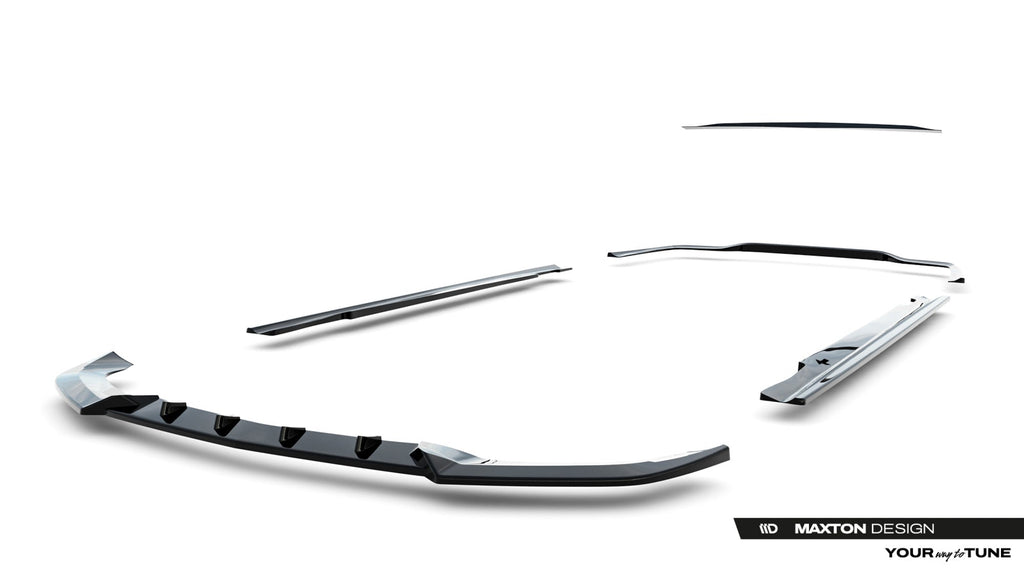 Maxton Design Set Of Splitters para Mercedes-Benz E AMG-Line Sedan W212 Facelift - imagen 14