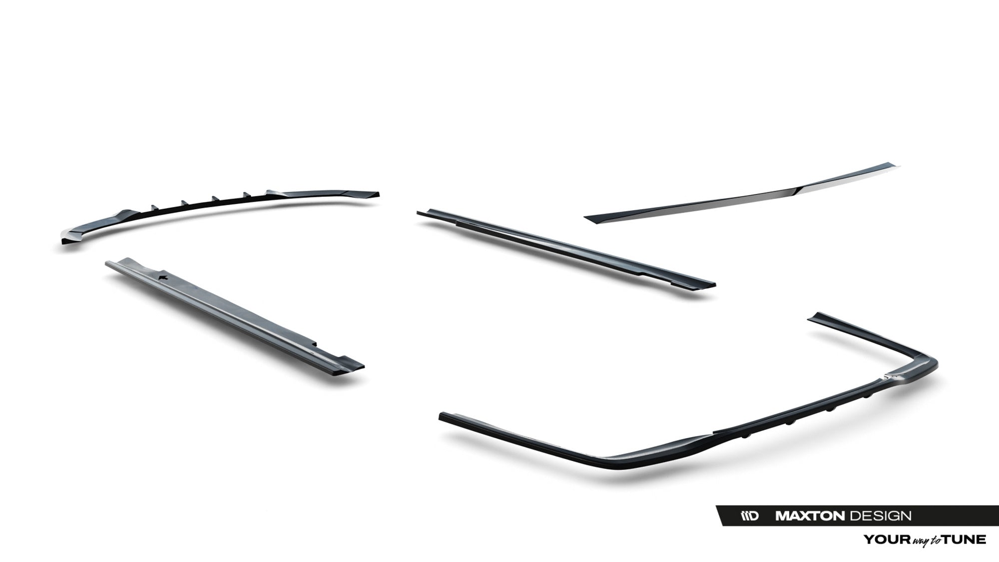 Maxton Design Set Of Splitters para Mercedes-Benz E AMG-Line Sedan W212 Facelift - imagen 15
