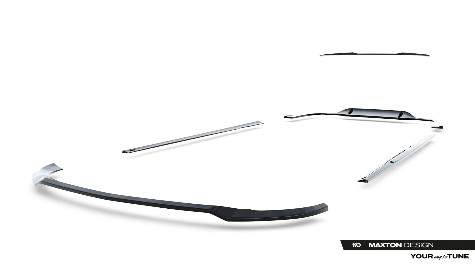 Maxton Design Set Of Splitters para Mercedes-Benz E AMG-Line Sedan W213 Facelift - imagen 17