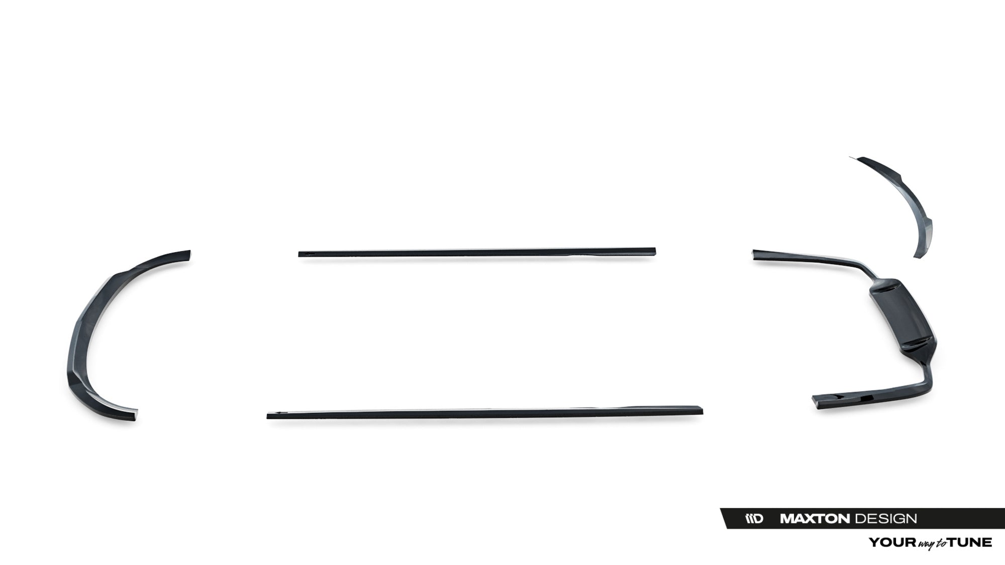 Maxton Design Set Of Splitters para Mercedes-Benz E AMG-Line Sedan W213 Facelift - imagen 16