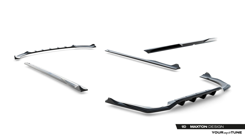 Maxton Design Set Of Splitters para Mercedes-Benz E AMG-Line W214 - imagen 13