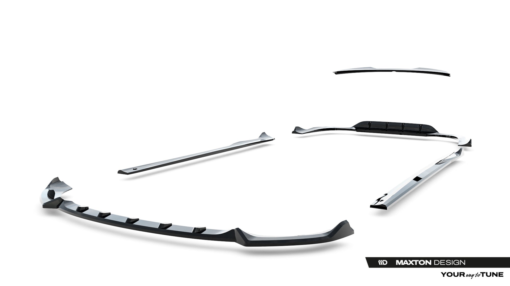 Maxton Design Set Of Splitters para Mercedes-Benz E AMG-Line W214 - imagen 15