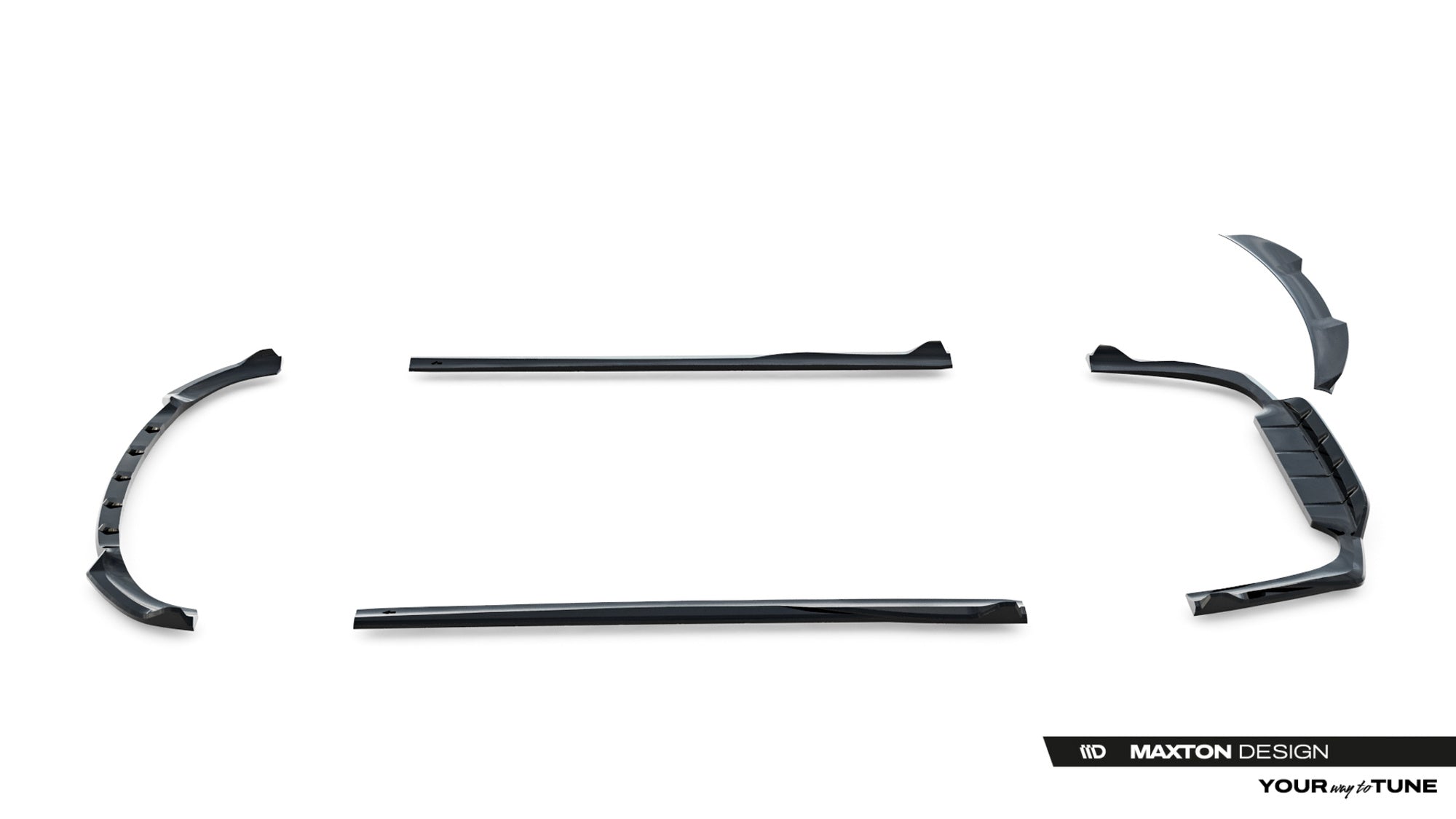 Maxton Design Set Of Splitters para Mercedes-Benz E AMG-Line W214 - imagen 14