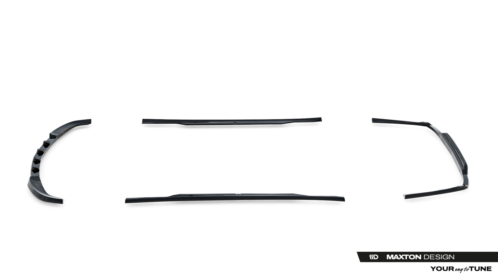 Maxton Design Set Of Splitters para Mercedes-Benz E Sedan W212 Facelift - imagen 11