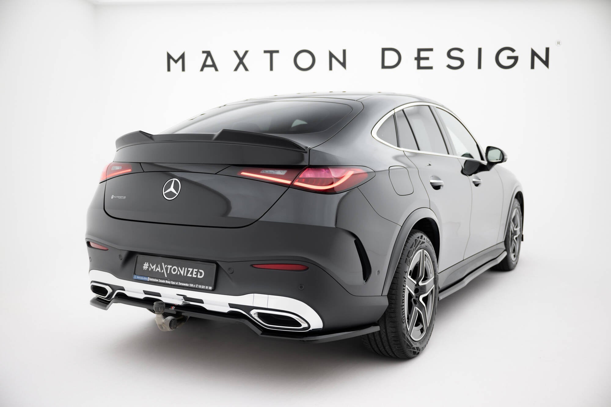 Maxton Design Set Of Splitters para Mercedes-Benz GLC Coupe AMG-Line C254 - imagen 8