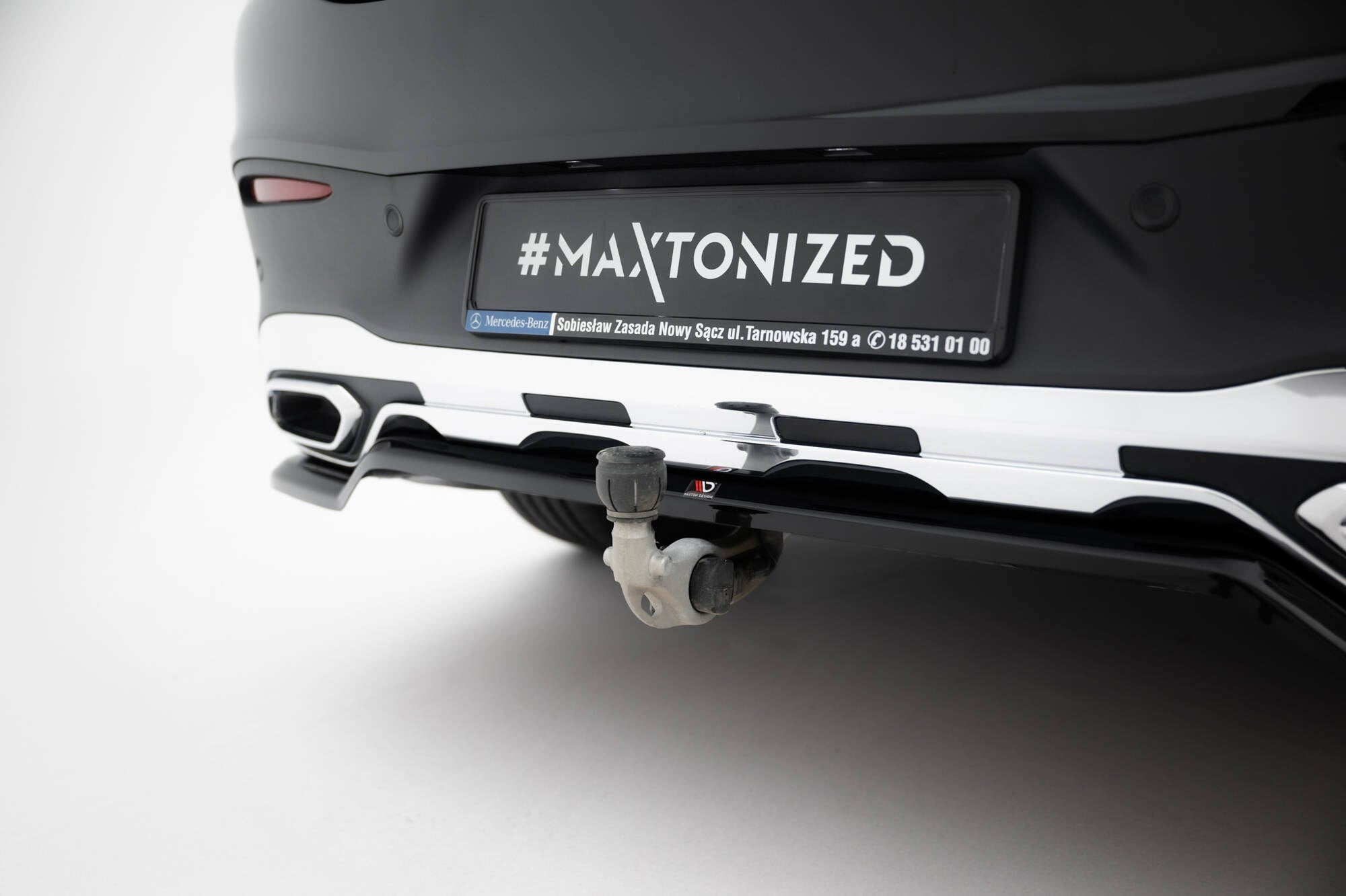 Maxton Design Set Of Splitters para Mercedes-Benz GLC Coupe AMG-Line C254 - imagen 10