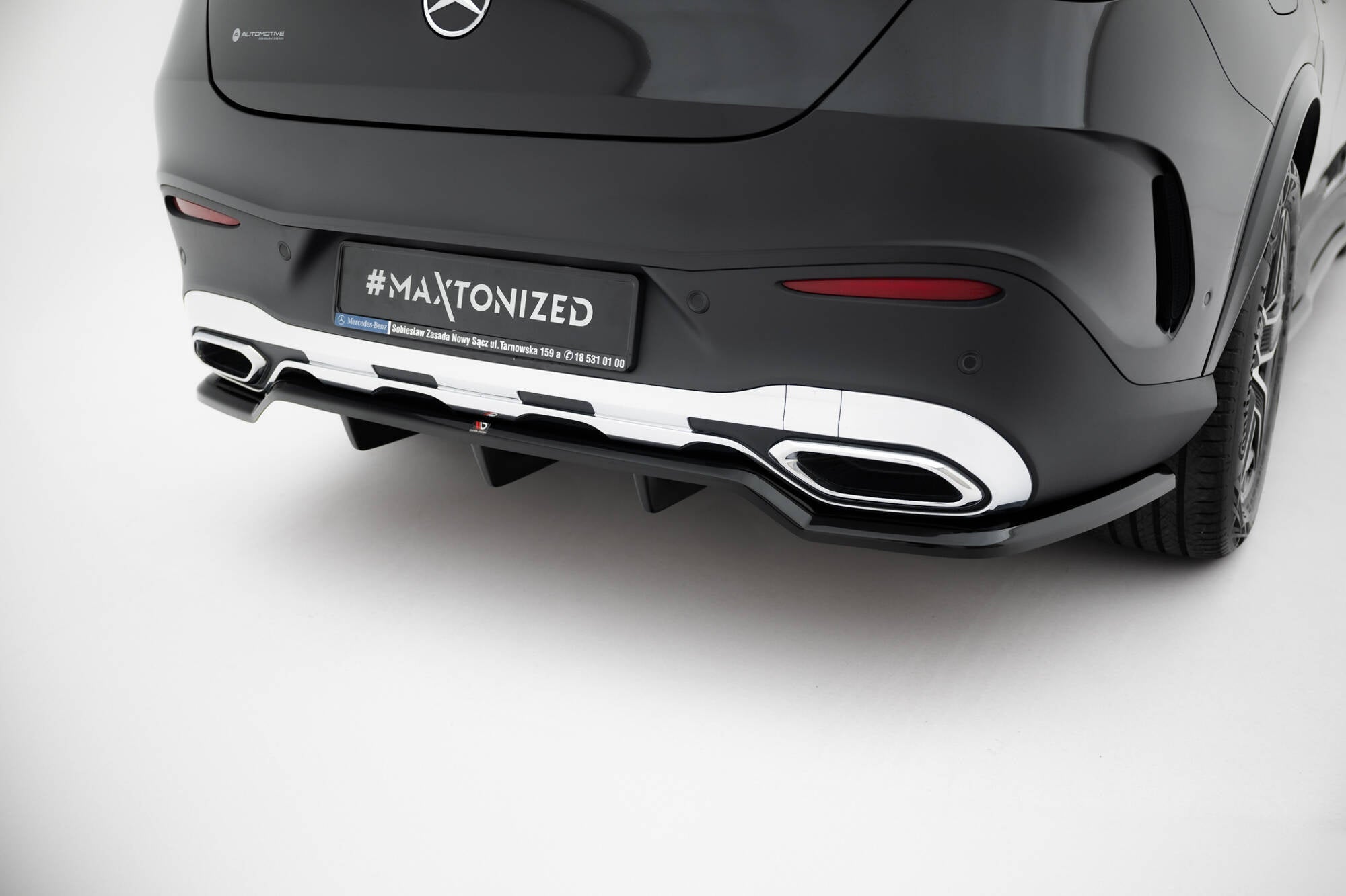 Maxton Design Set Of Splitters para Mercedes-Benz GLC Coupe AMG-Line C254 - imagen 6