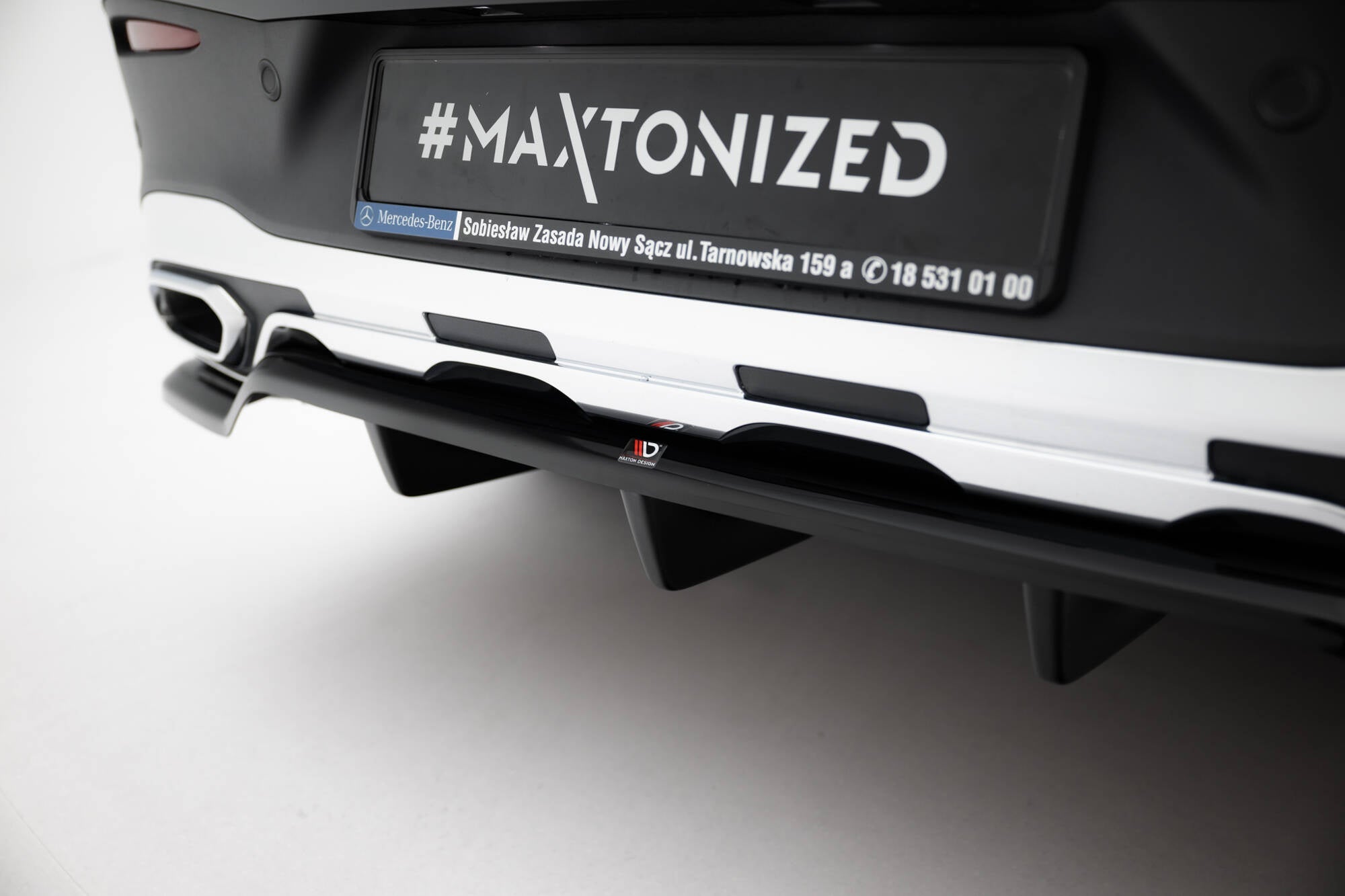 Maxton Design Set Of Splitters para Mercedes-Benz GLC Coupe AMG-Line C254 - imagen 7