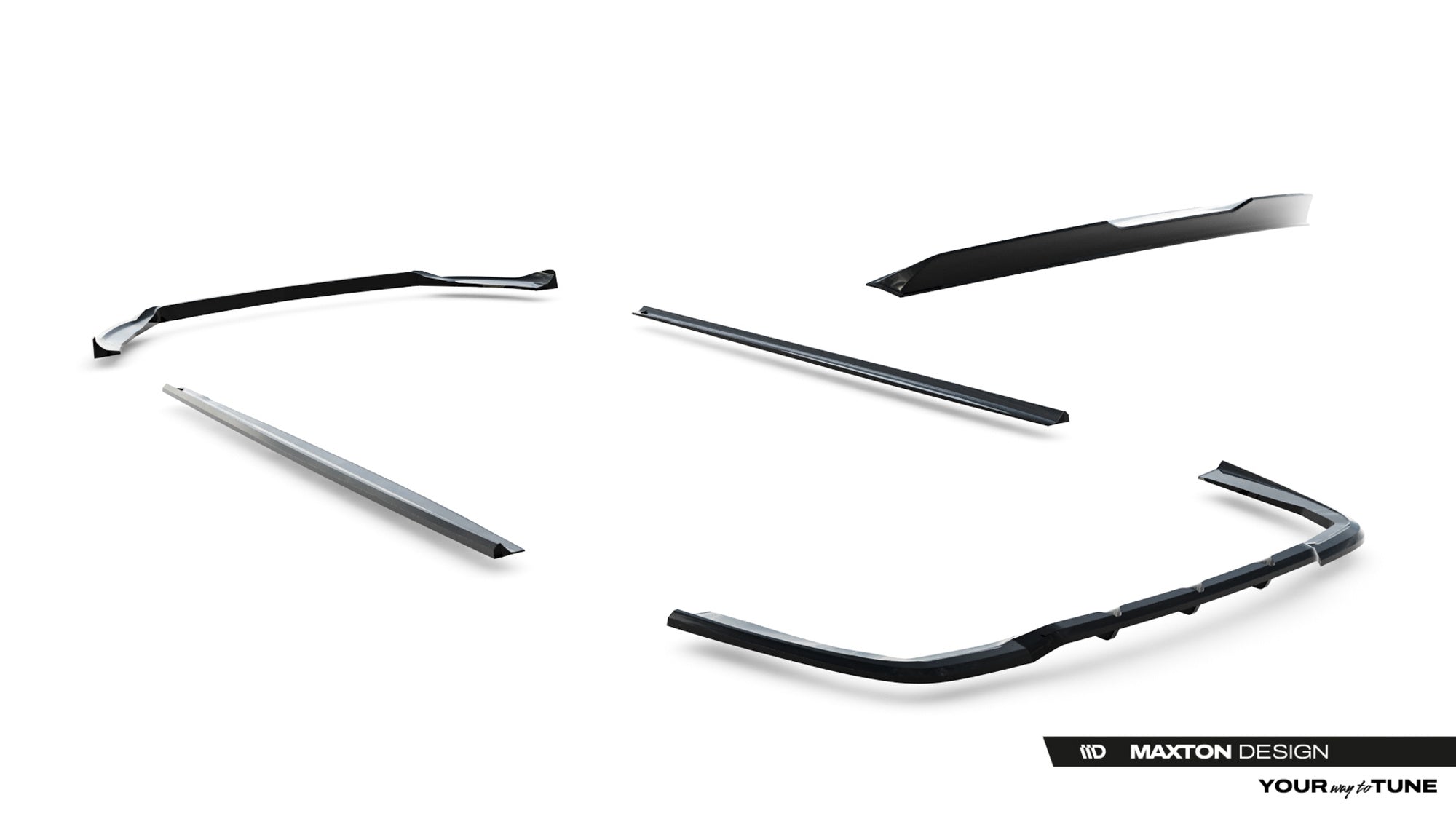 Maxton Design Set Of Splitters para Mercedes-Benz S Coupe AMG-Line C217 Facelift - imagen 21