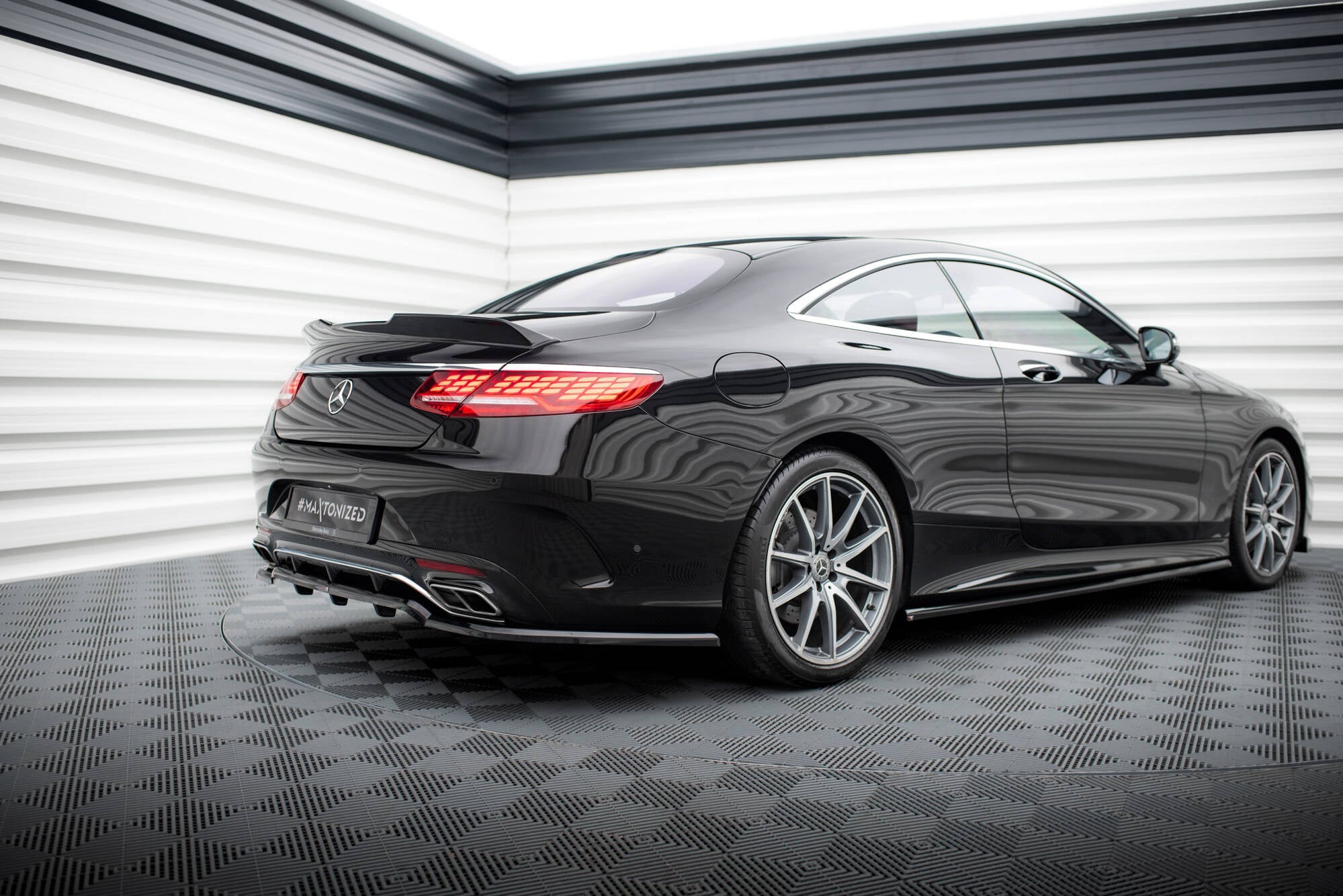 Maxton Design Set Of Splitters para Mercedes-Benz S Coupe AMG-Line C217 Facelift - imagen 8
