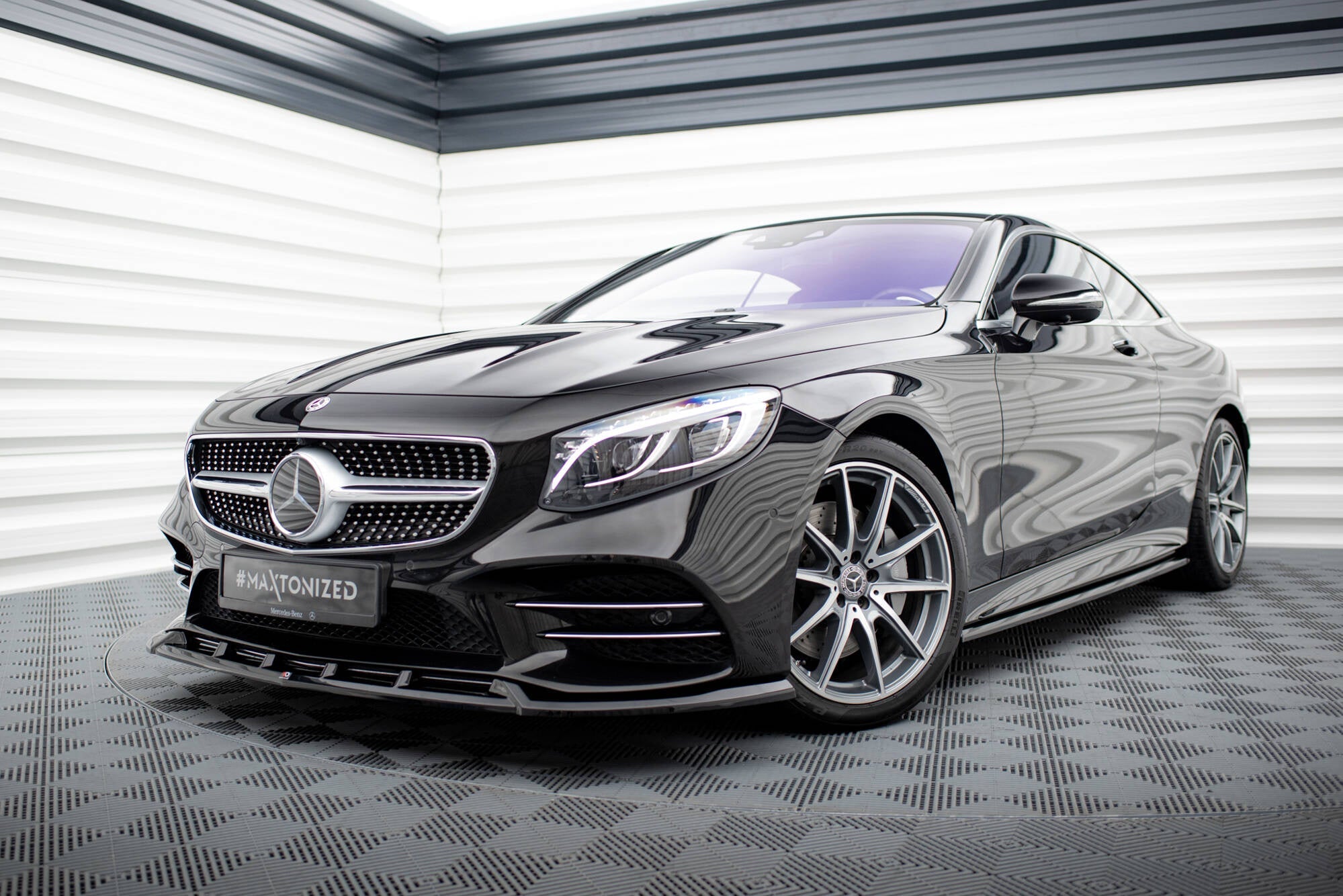 Maxton Design Set Of Splitters para Mercedes-Benz S Coupe AMG-Line C217 Facelift - imagen 1