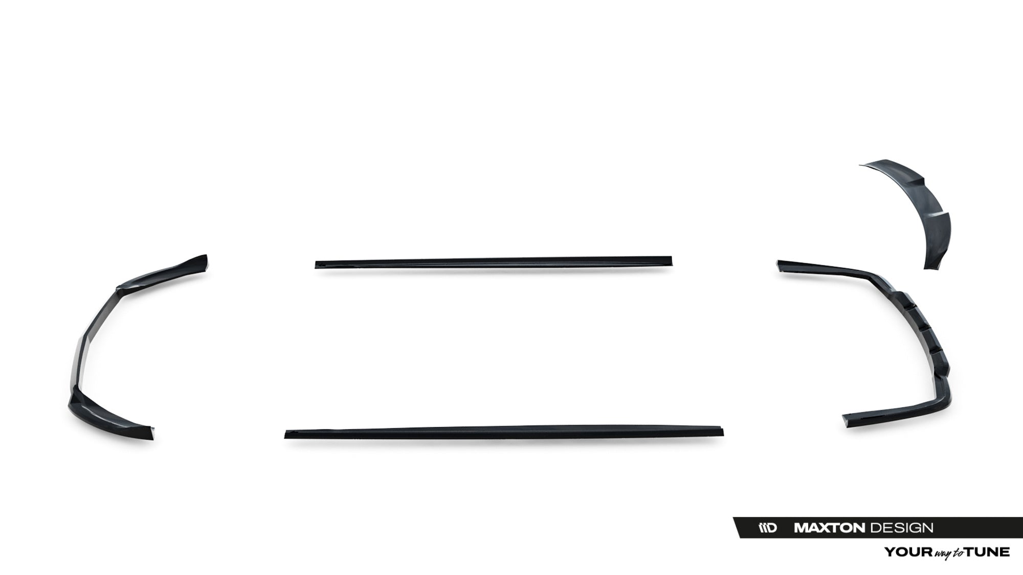 Maxton Design Set Of Splitters para Mercedes-Benz S Coupe AMG-Line C217 Facelift - imagen 19