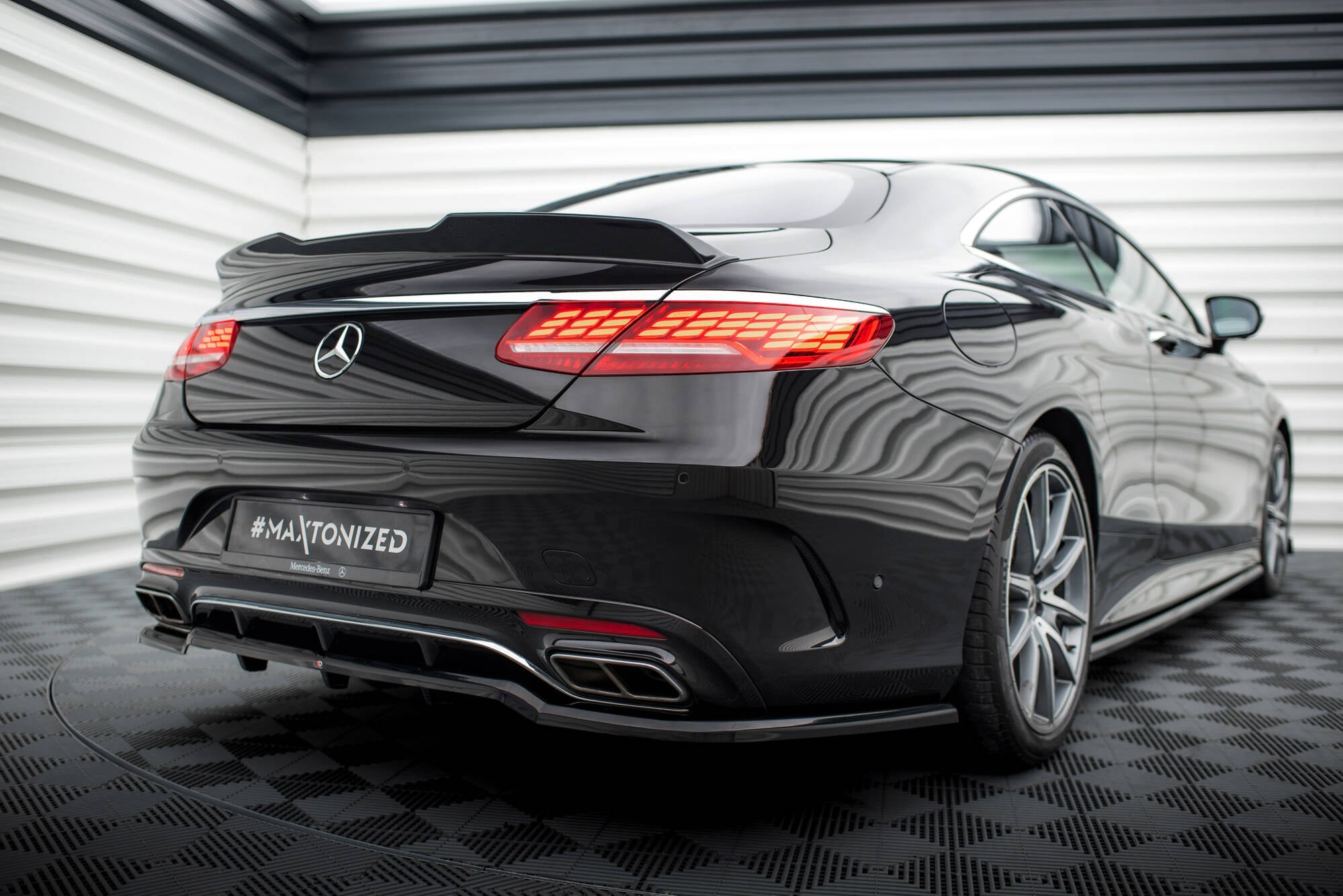 Maxton Design Set Of Splitters para Mercedes-Benz S Coupe AMG-Line C217 Facelift - imagen 17