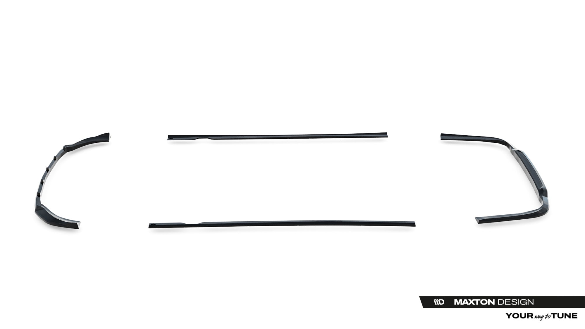 Maxton Design Set Of Splitters para Mercedes-Benz S Long AMG-Line W222 Facelift - imagen 11