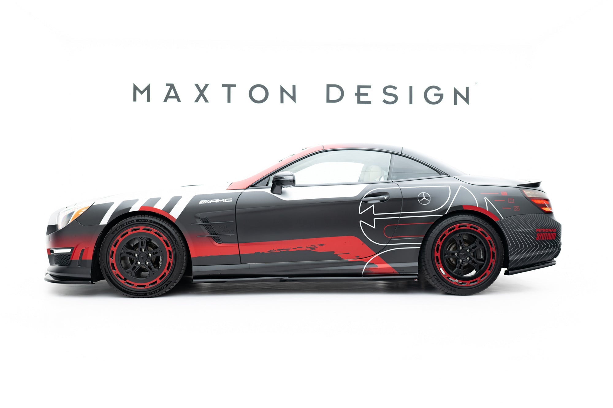 Maxton Design Set Of Splitters para Mercedes-Benz SL 63 AMG R231 - imagen 8