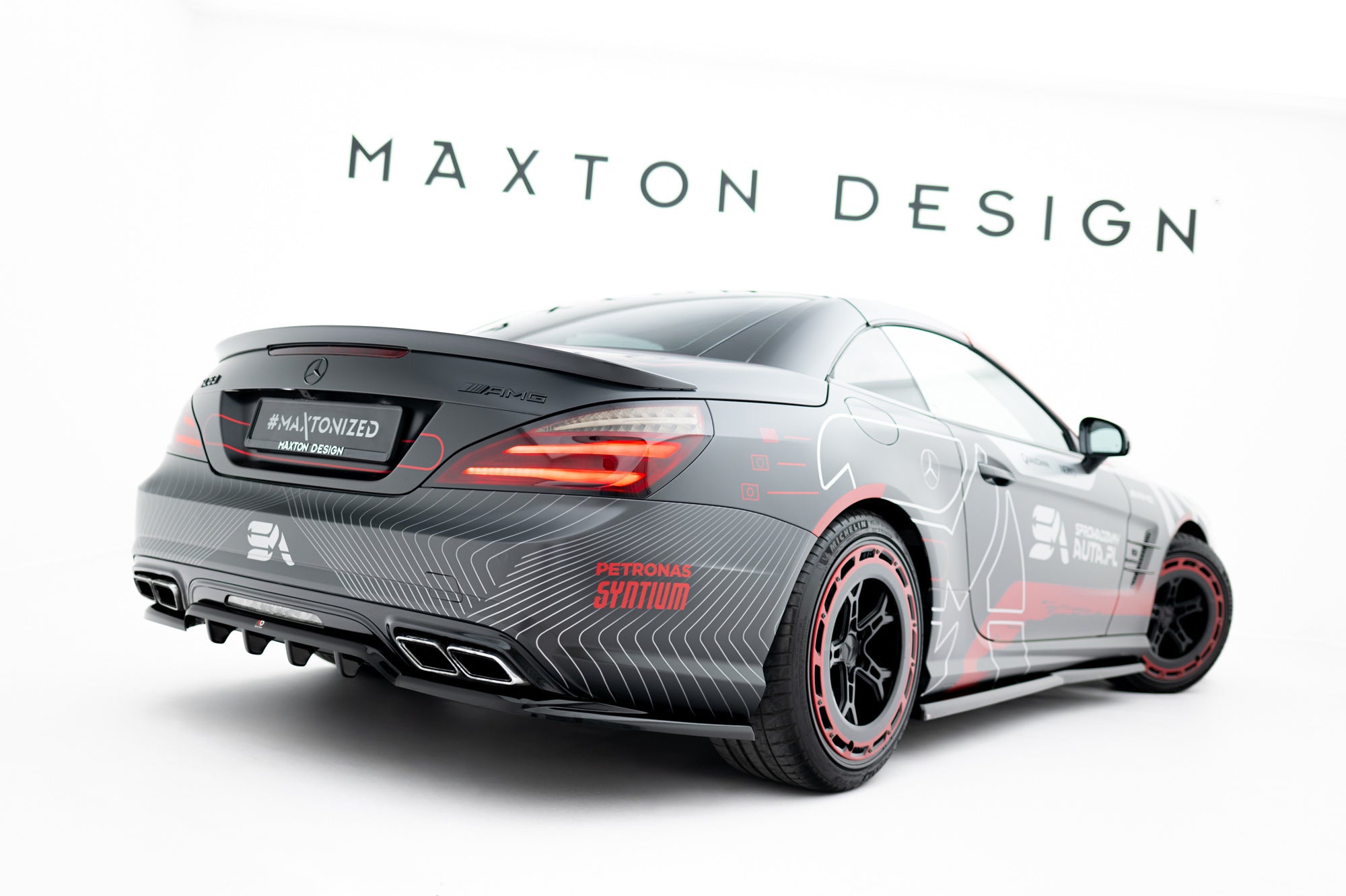 Maxton Design Set Of Splitters para Mercedes-Benz SL 63 AMG R231 - imagen 11