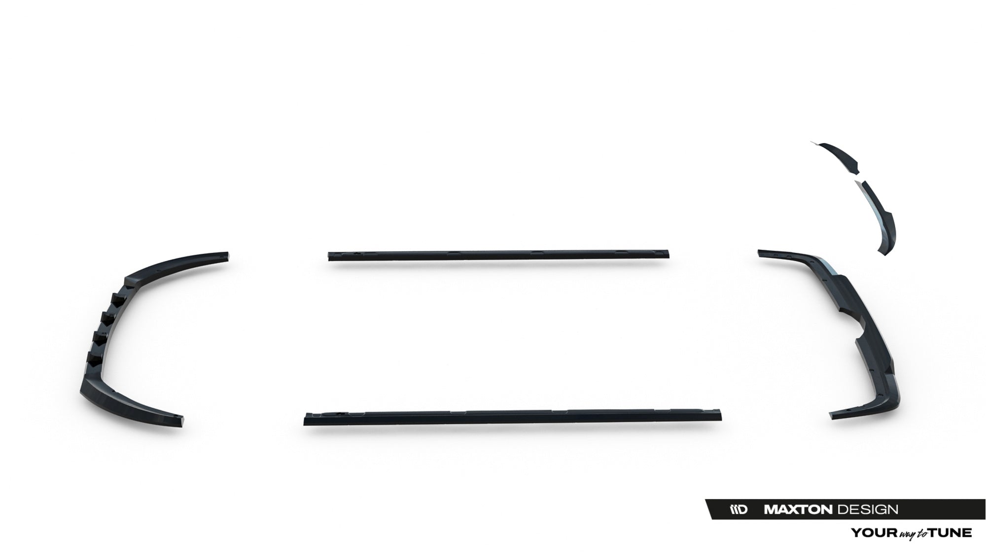 Maxton Design Set Of Splitters para Mercedes-Benz T W420 - imagen 14