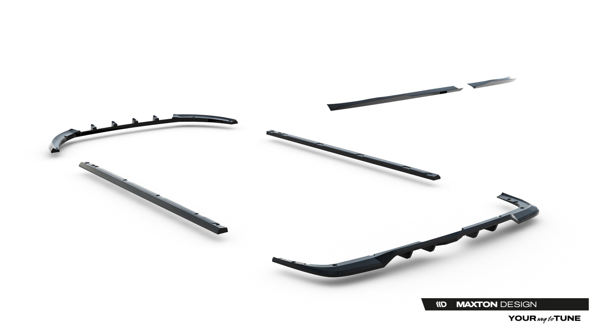 Maxton Design Set Of Splitters para Mercedes-Benz T W420 - imagen 15