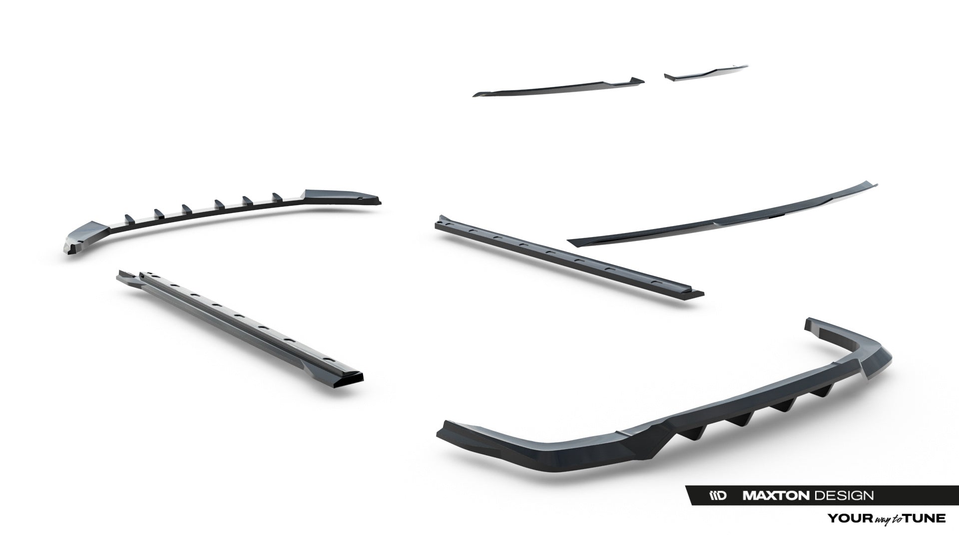 Maxton Design Set Of Splitters para Omoda 9 Mk1 - imagen 25