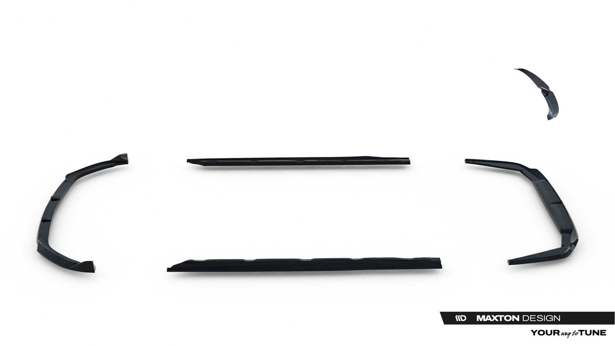 Maxton Design Set Of Splitters para Opel Astra Sports Tourer L (Mk6) - imagen 14