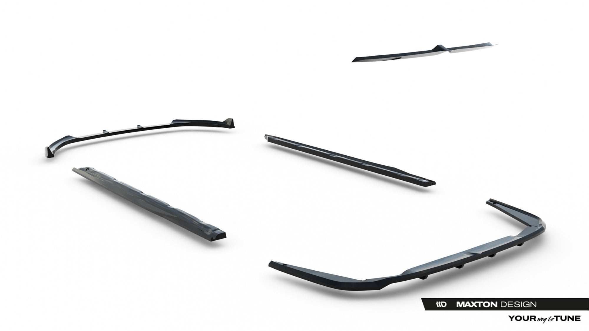 Maxton Design Set Of Splitters para Opel Astra Sports Tourer L (Mk6) - imagen 15