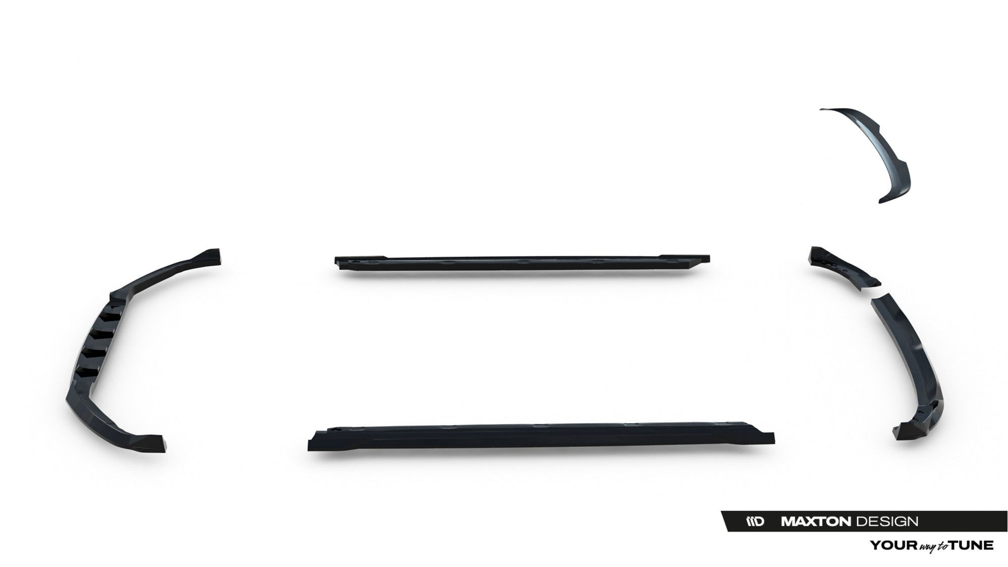 Maxton Design Set Of Splitters para Opel Corsa F Facelift (Mk6 Facelift) - imagen 20