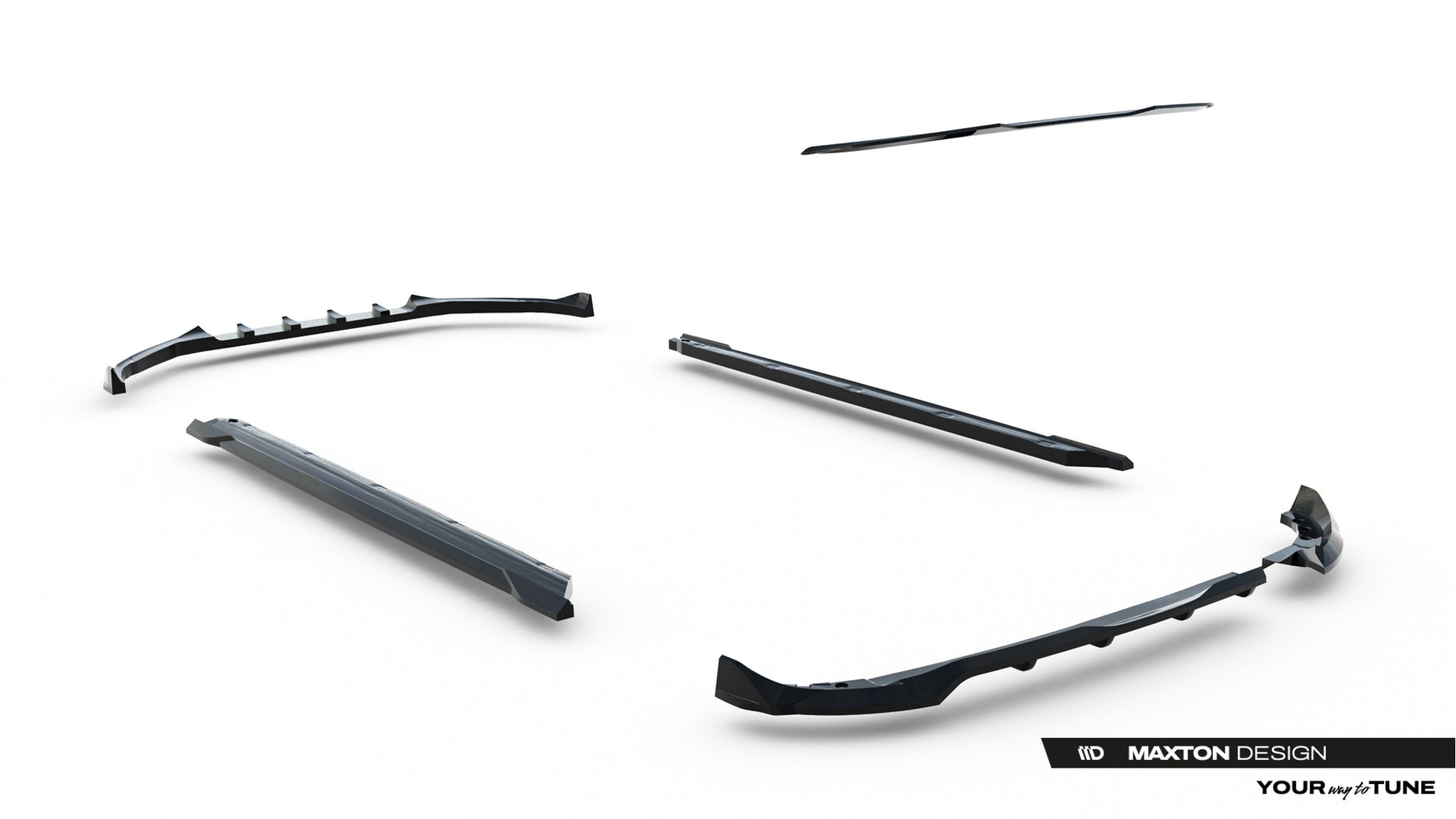 Maxton Design Set Of Splitters para Opel Corsa F Facelift (Mk6 Facelift) - imagen 21