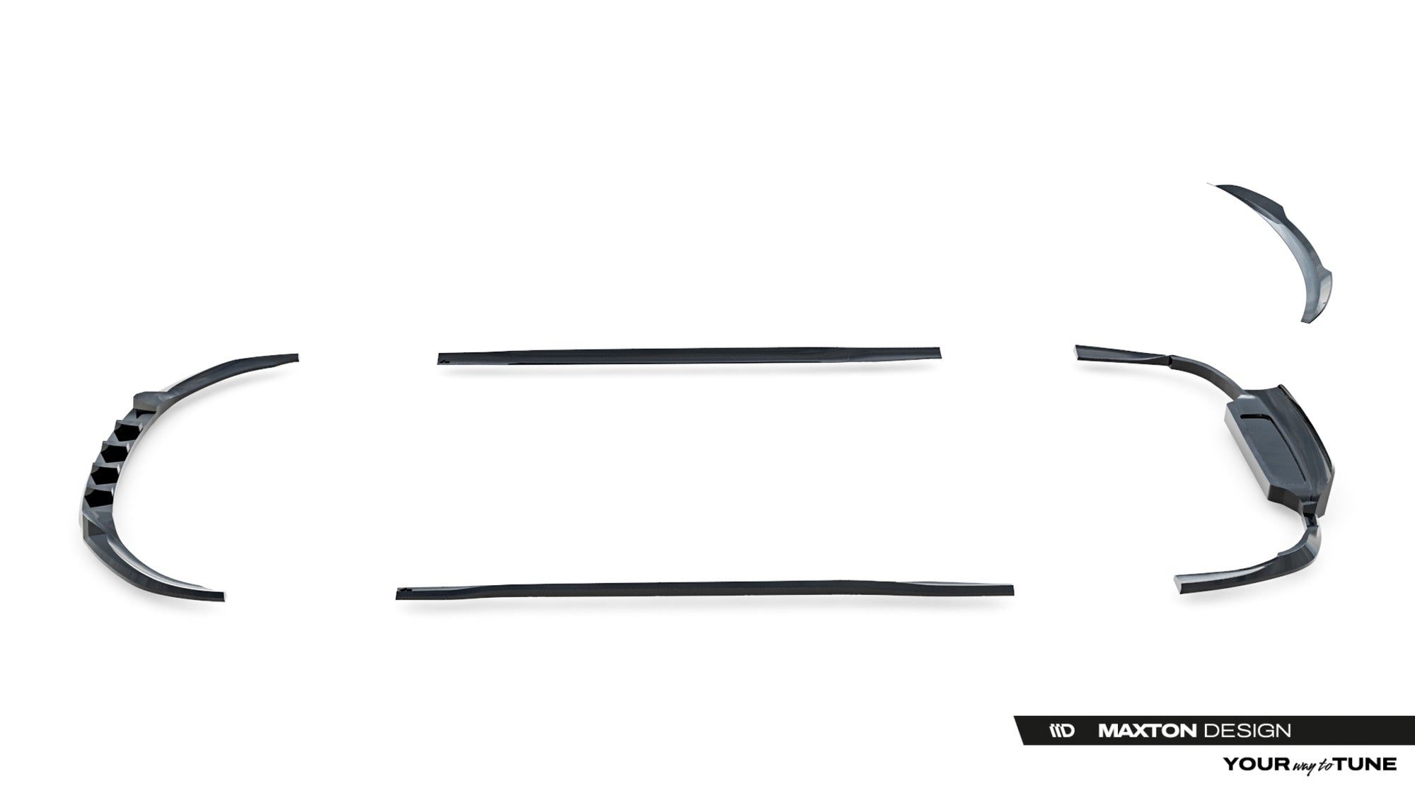 Maxton Design Set Of Splitters para Opel Insignia OPC-Line Mk2 - imagen 22