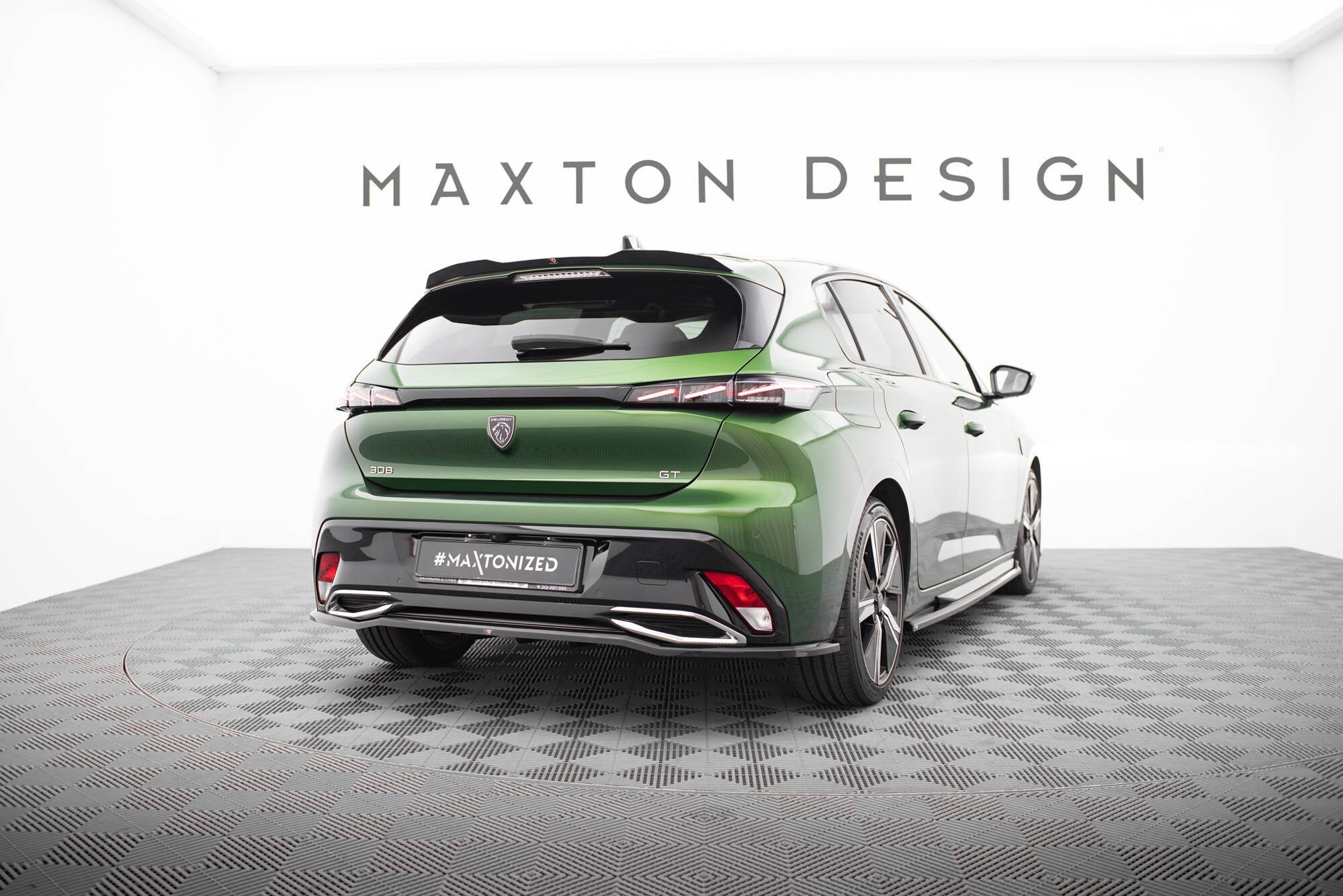 Maxton Design Set Of Splitters para Peugeot 308 GT Hatchback Mk3 - imagen 12