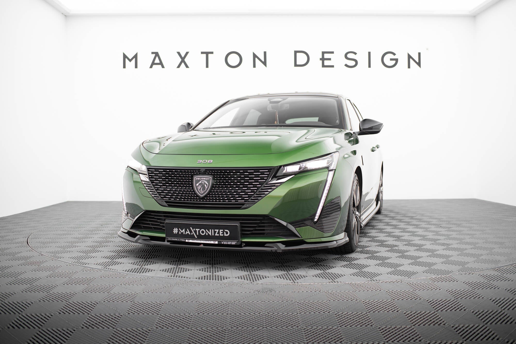 Maxton Design Set Of Splitters para Peugeot 308 GT Hatchback Mk3 - imagen 4