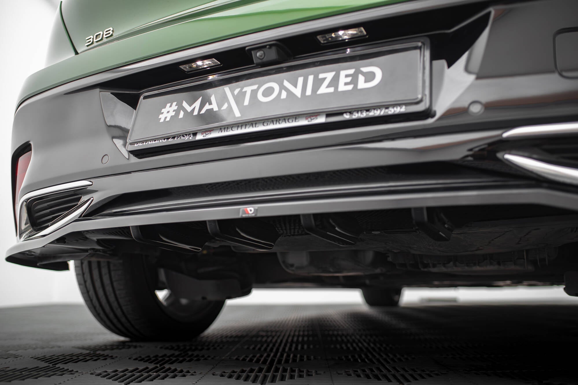 Maxton Design Set Of Splitters para Peugeot 308 GT Hatchback Mk3 - imagen 9