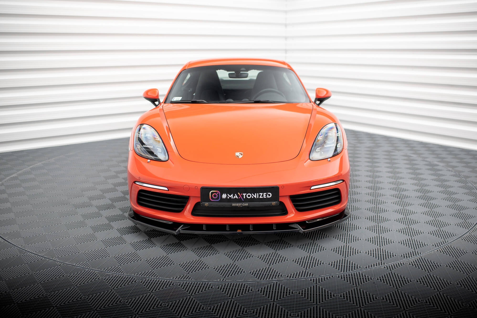 Maxton Design Set Of Splitters para Porsche 718 Cayman 982c - imagen 2