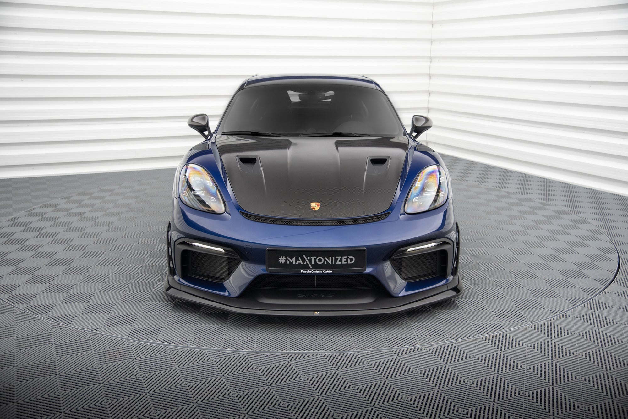 Maxton Design Set Of Splitters para Porsche 718 Cayman GT4 RS 982c - imagen 2