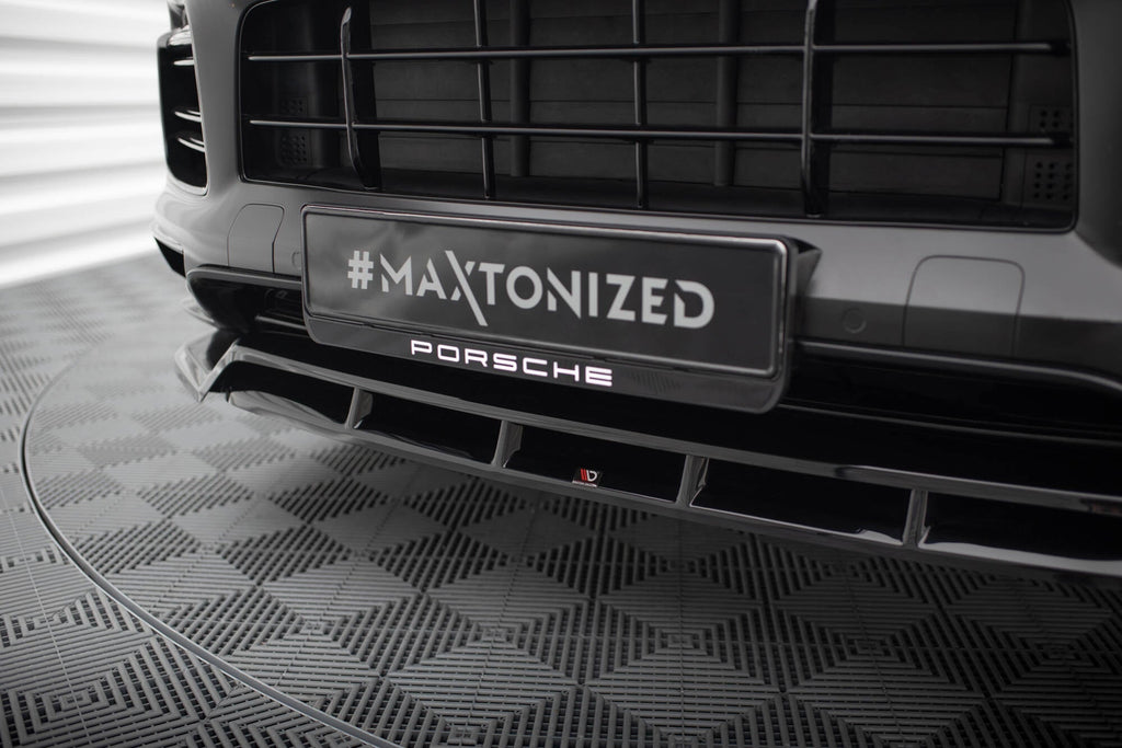 Maxton Design Set Of Splitters para Porsche Cayenne Sport Design SUV / Coupe Mk3 - imagen 2