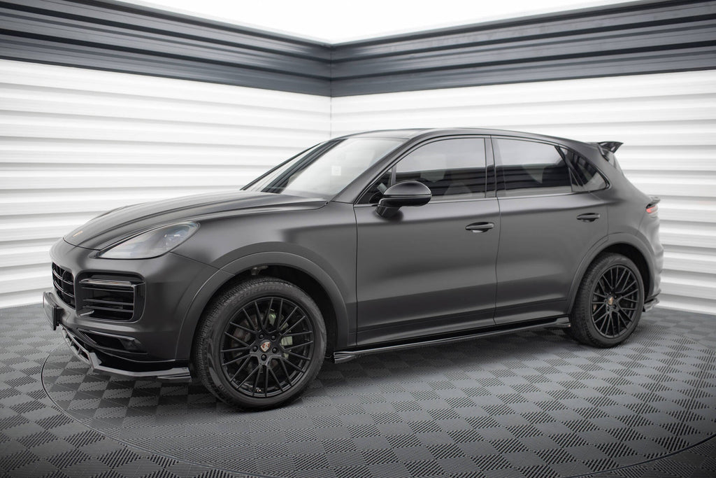 Maxton Design Set Of Splitters para Porsche Cayenne Sport Design SUV / Coupe Mk3 - imagen 1