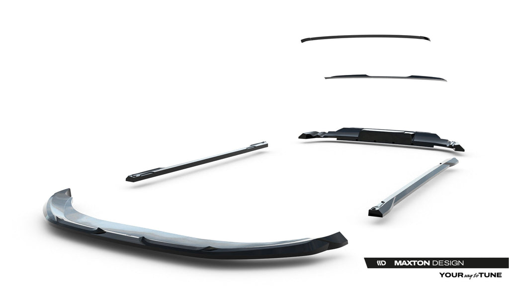 Maxton Design Set Of Splitters para Porsche Macan EV Mk1 - imagen 27