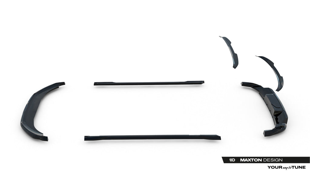 Maxton Design Set Of Splitters para Porsche Macan EV Mk1 - imagen 26
