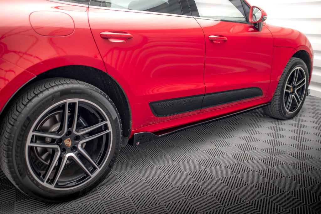 Maxton Design Set Of Splitters para Porsche Macan GTS / Sport Design Mk1 Facelift - imagen 5
