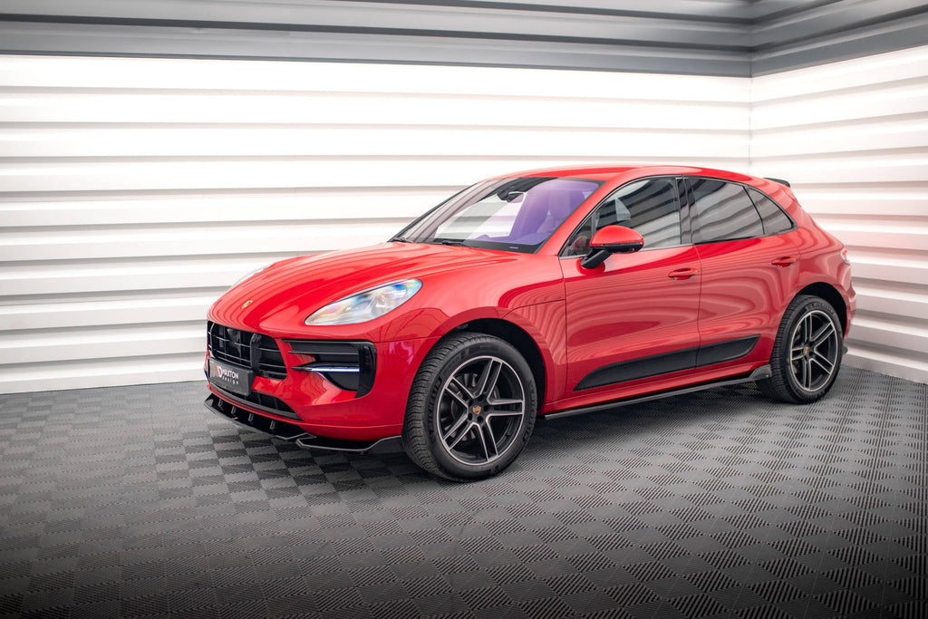 Maxton Design Set Of Splitters para Porsche Macan GTS / Sport Design Mk1 Facelift - imagen 1