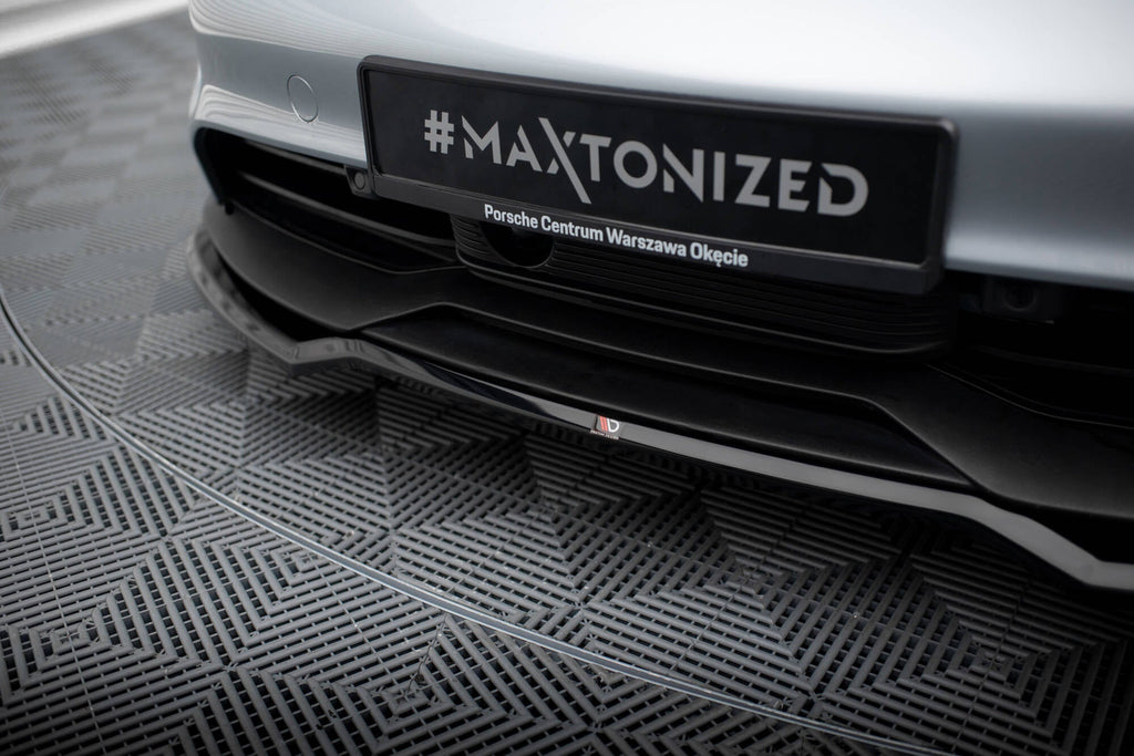 Maxton Design Set Of Splitters para Porsche Taycan / Taycan 4 / Taycan 4S / Taycan GTS Mk1 - imagen 4