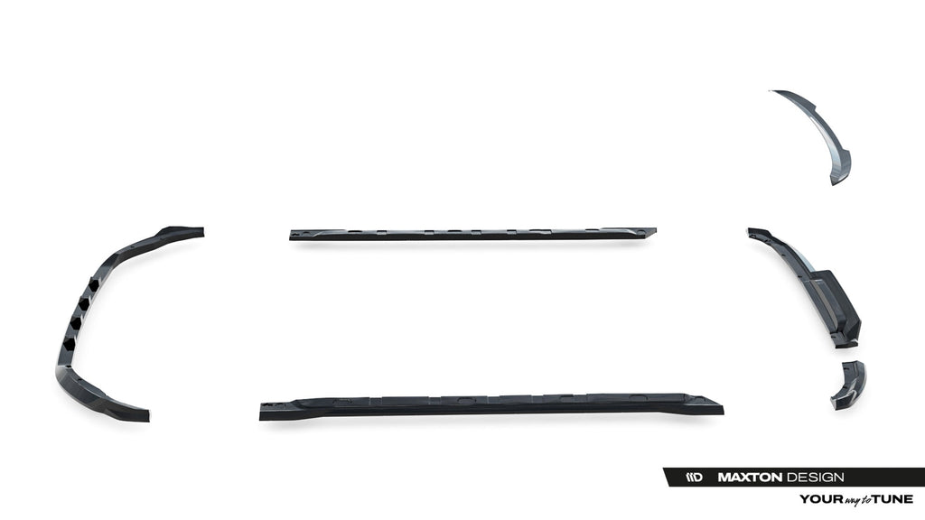 Maxton Design Set Of Splitters para Renault Clio Mk5 Facelift - imagen 21