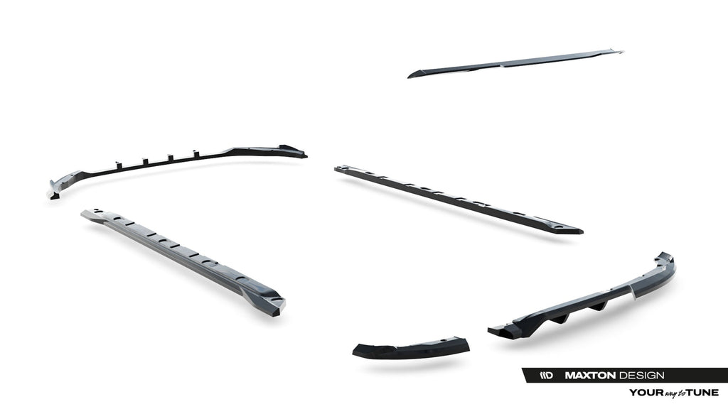 Maxton Design Set Of Splitters para Renault Clio Mk5 Facelift - imagen 22