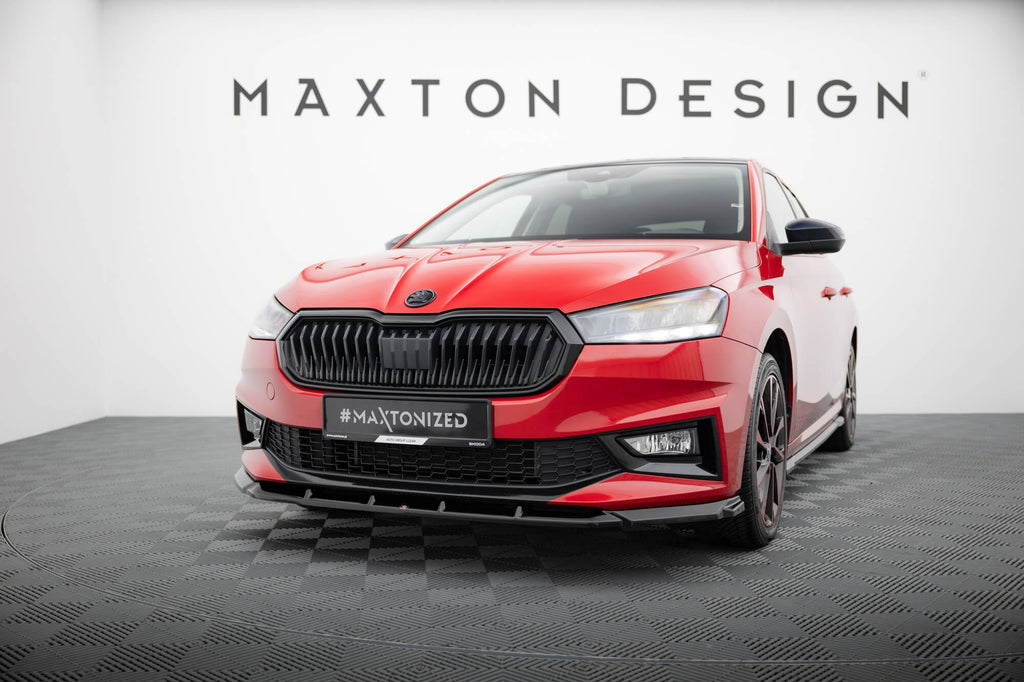 Maxton Design Set Of Splitters para Skoda Fabia Mk4 - imagen 3