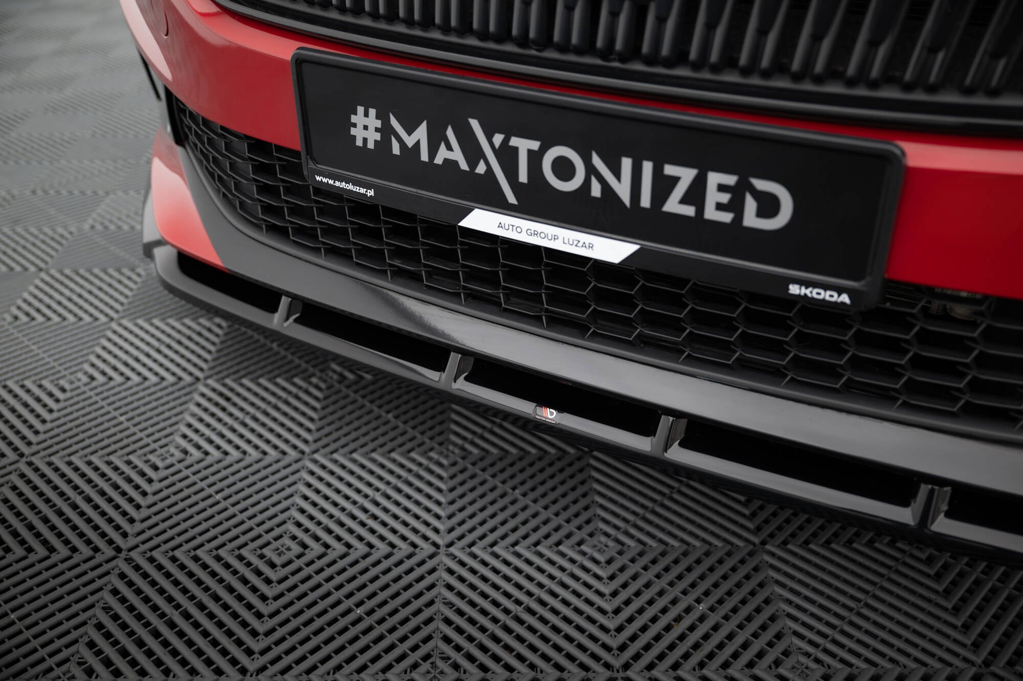 Maxton Design Set Of Splitters para Skoda Fabia Mk4 - imagen 4