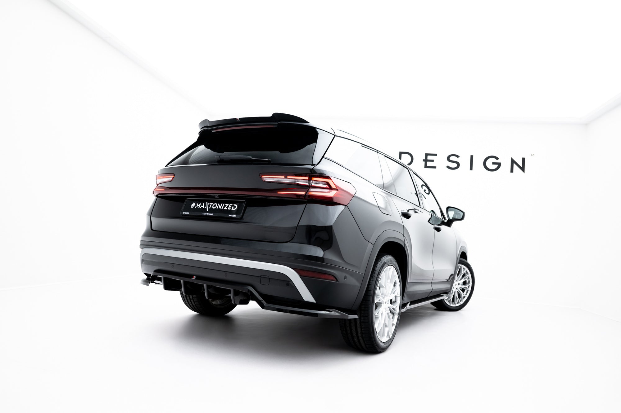 Maxton Design Set Of Splitters para Skoda Kodiaq Mk2 - imagen 11