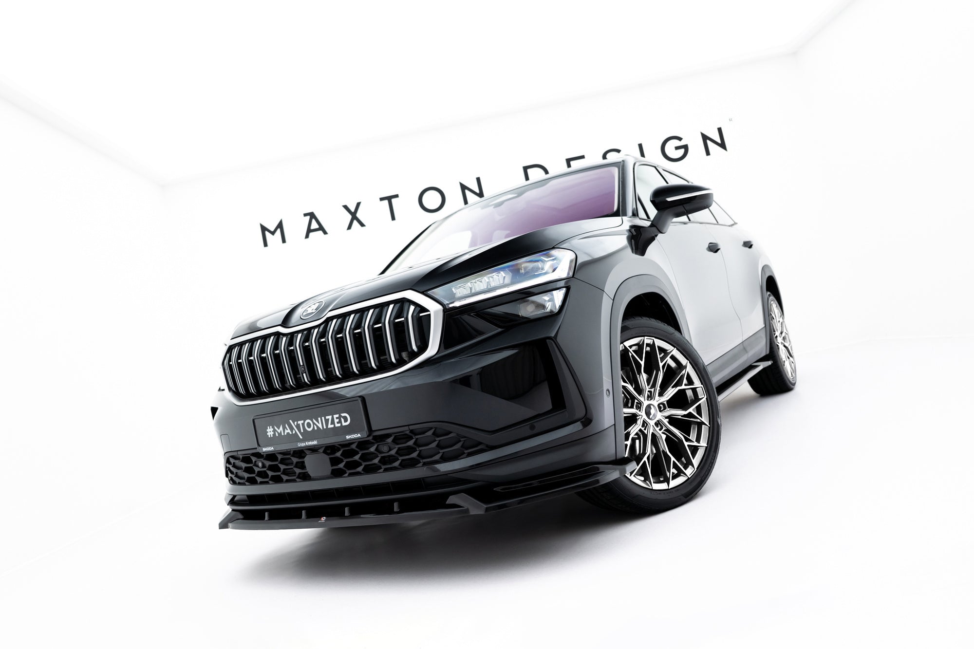 Maxton Design Set Of Splitters para Skoda Kodiaq Mk2 - imagen 4