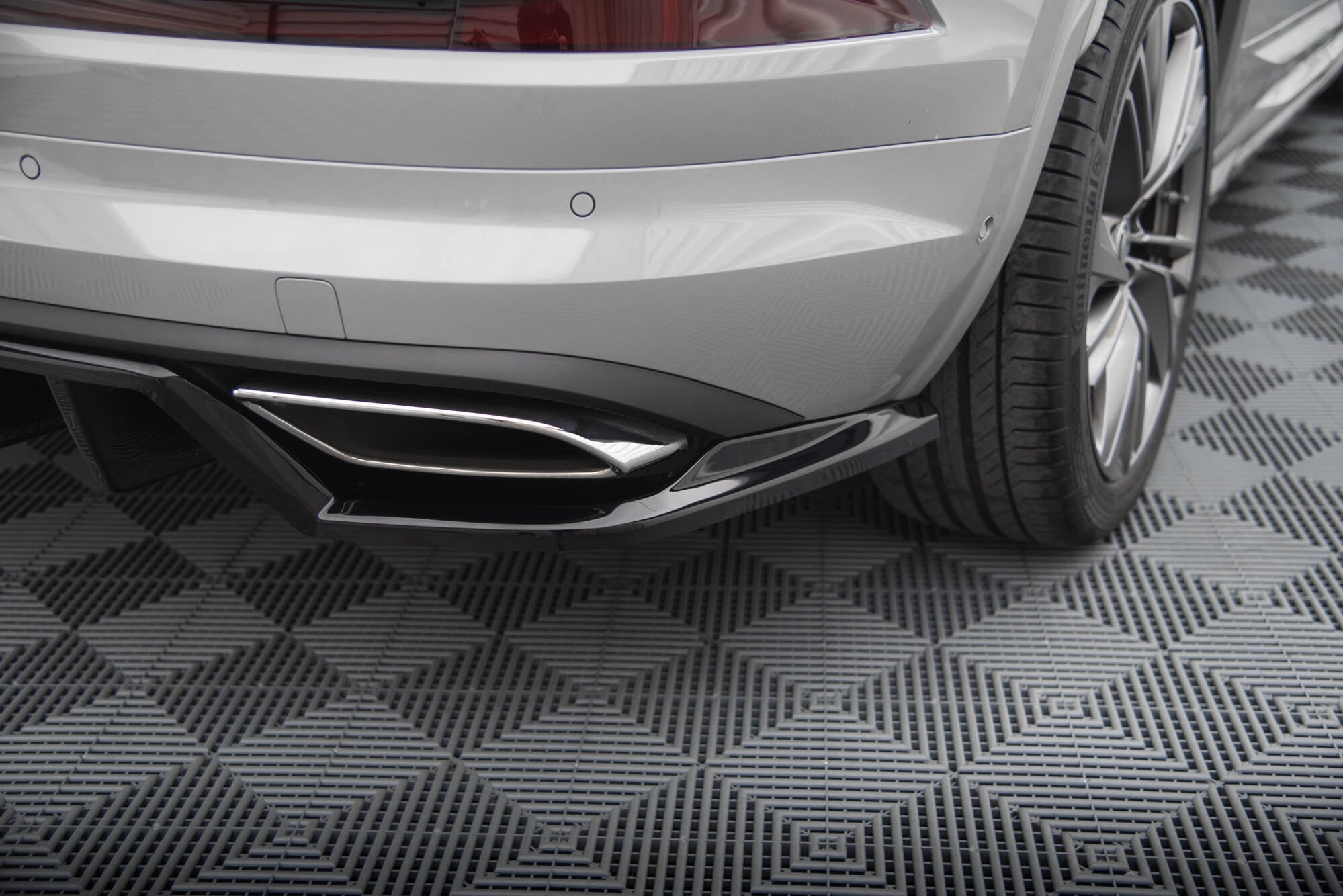 Maxton Design Set Of Splitters para Skoda Kodiaq RS Mk1 Facelift - imagen 11