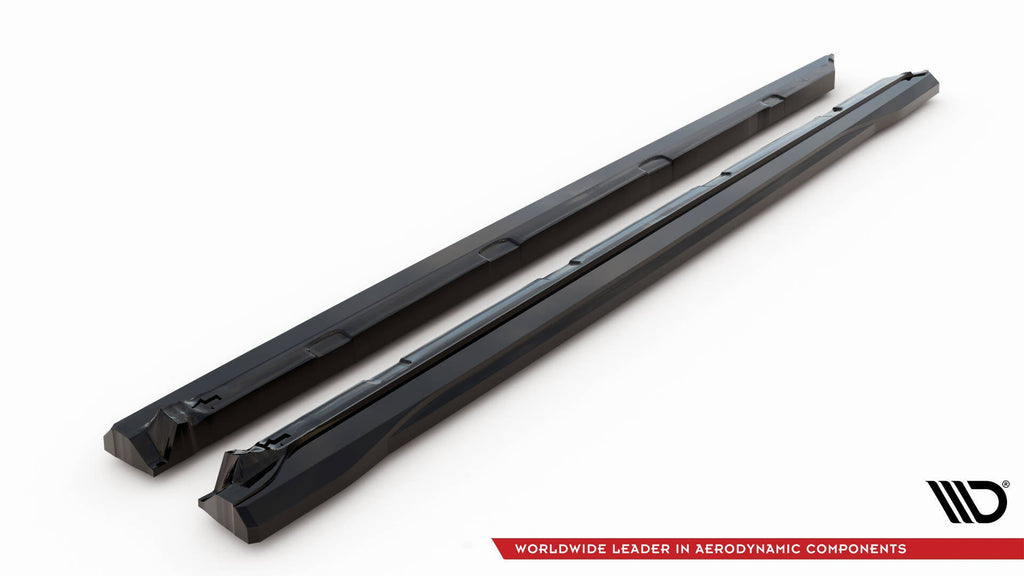 Maxton Design Set Of Splitters para Skoda Kodiaq RS Mk1 Facelift - imagen 18