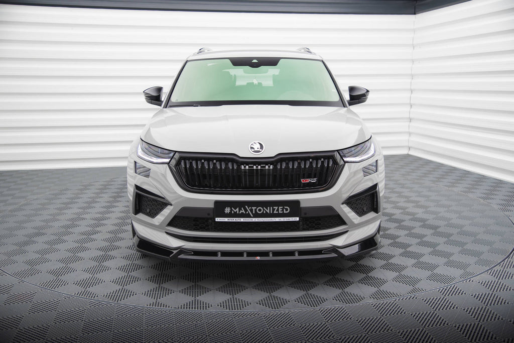 Maxton Design Set Of Splitters para Skoda Kodiaq RS Mk1 Facelift - imagen 2